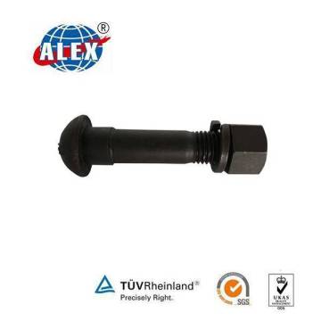 Top level newly design 40Cr Sherardizing Fastening High Technology Bluing Fishplate Bolt