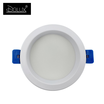 DGLUX Zhongshan Factory Minimalist Antiglare Recessed 5W LED Downlight - Black/White