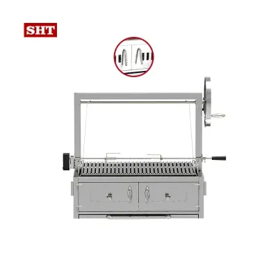 High-Degree Fire Resistance BBQ Grill Portable Charcoal Grill