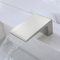 Widespread Bathroom Waterfall Faucet Spout