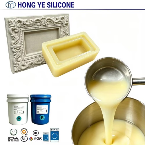 RTV2 Mold Silicone for European Cement Relief Sculpture