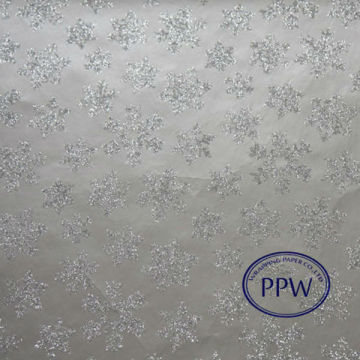 hot sale silver glittering paper gift wrapping paper