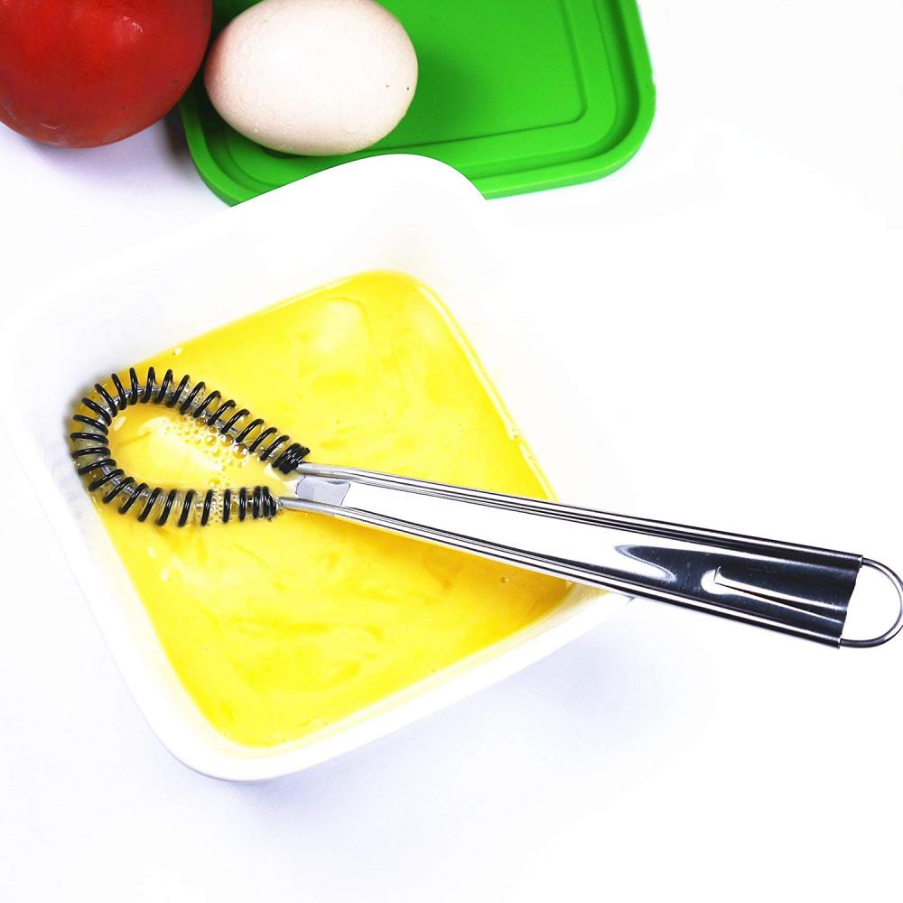 Aço Inoxidável Mini Egg Whisk Beater