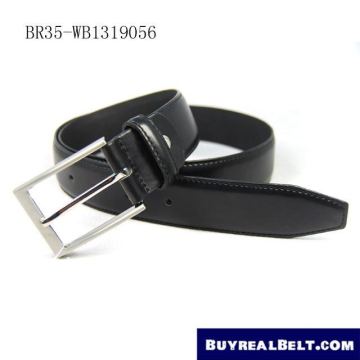 Mens leather adjustable belt