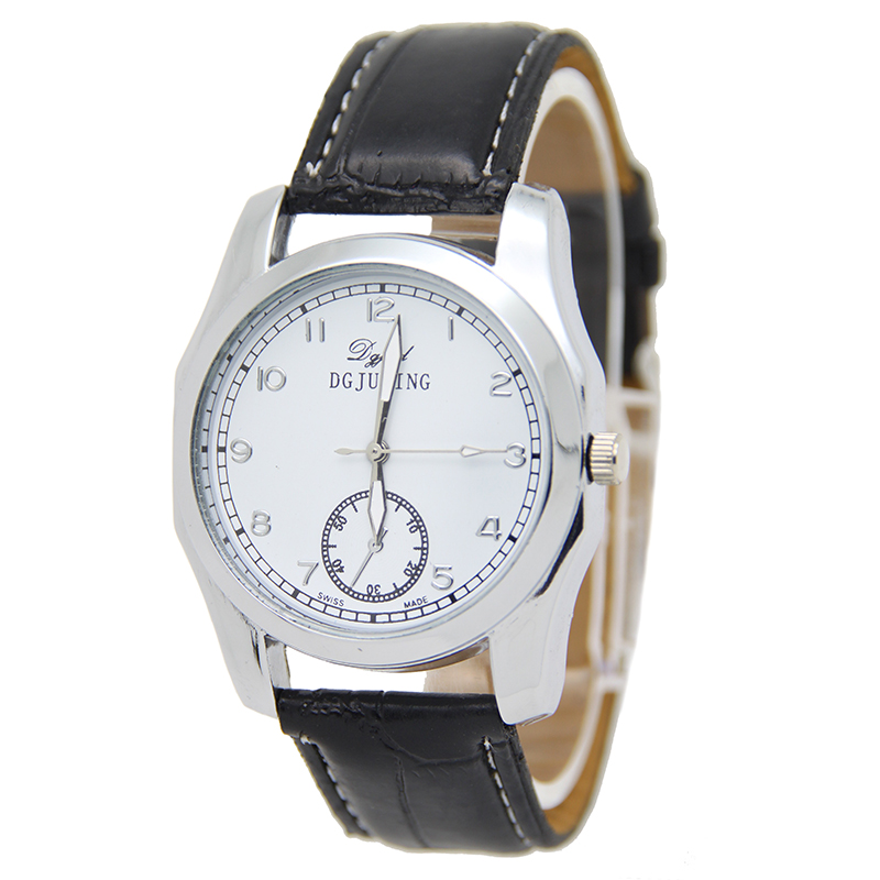 3-5ATM Waterproof Christmas Quartz Leather Watch