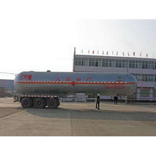 Tri-axle 12.1m Liquefied Gas Transport Semi Trailer