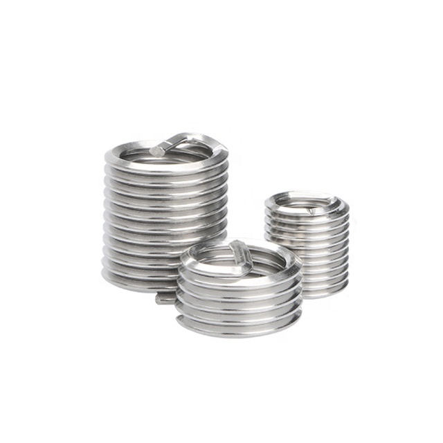 Stainless Steel Non-Magnetic Fastener Titanium Wire Thread Sleeve with Steel Wire Durable and Sleek Design