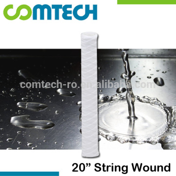 20 Inch String Wound Water Filter Cartridge for RO System Purifier 20" x 2.5"