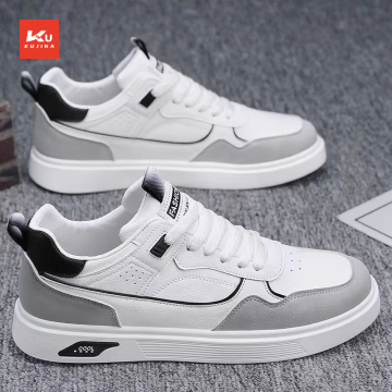 Autumn Waterproof Leather Casual Sports Shoes for Young Men