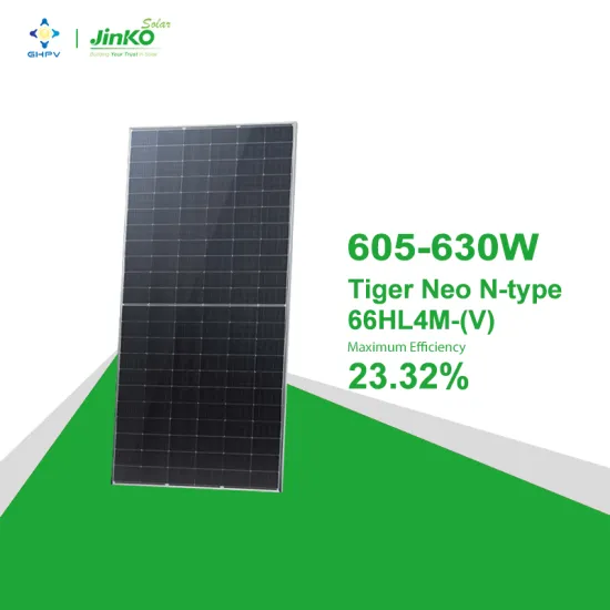 High-Power Jinko Solar Modules: N-Type Solar Panels in Various Capacities (605W to 630W) - European Warehouse Inventory