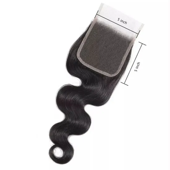 Wholesale 13x6 Swiss Lace Closure - 100% Virgin Brazilian Human Hair