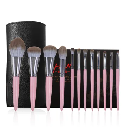 12Pcs makeup brushes manufacturing premium makeup brushes