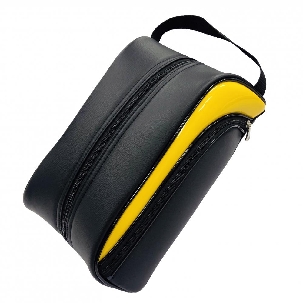 Özelleştirilmiş PU deri golf ayakkabı çantası