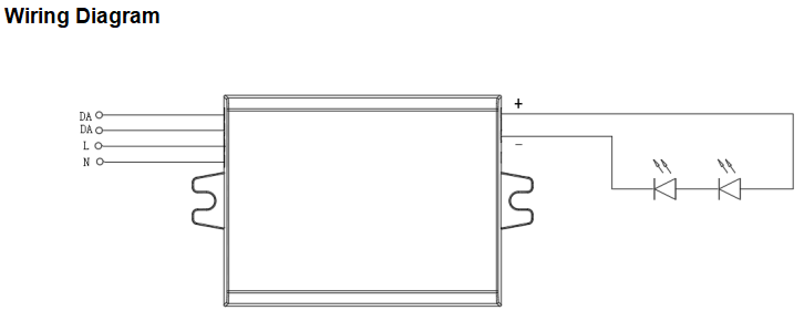 Square 10W TINY DALI Led Driver