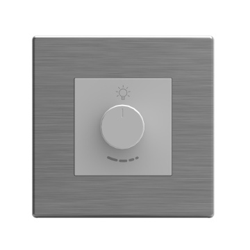 Nắp không gỉ Nút xoay màu trắng 700W Light Dimmer