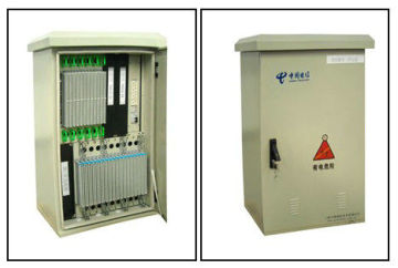 12 Cores Outdoor Electrical Control Cabinet / Onu Access Cabinet
