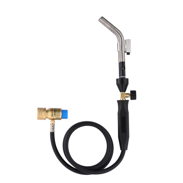 Διπλασιασμός φλόγας φλόγας φλόγας Mapp Gas Welding Hand Torch με βαλβίδα και 1,5m σωλήνα HVAC