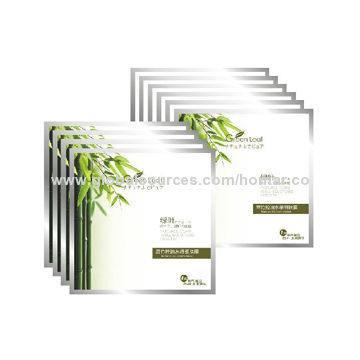 Bamboo Oil Control Mask Kit with GMP and EU Marks, OEM and ODM Orders Available