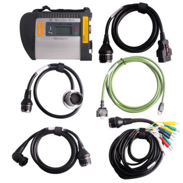 Mb Sd Connect Compact 4 Star Diagnosis With Multi-language Auto Diagnostics Tools