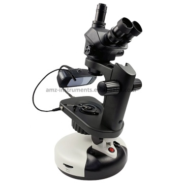Trinocular Professional Gem Jewelry Darkfield Stereo Microscope ASZ-ZT8 0.7X-5X