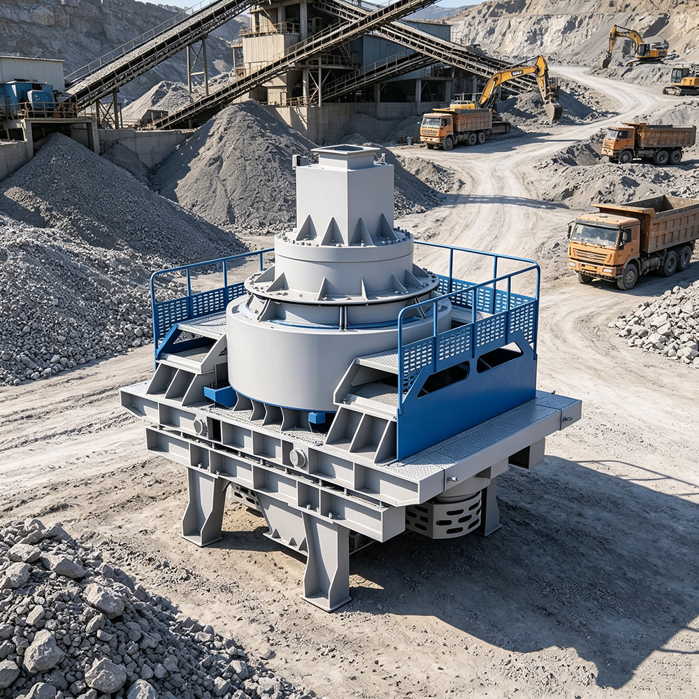 vertical impact crusher