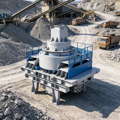 Vertical Impact Crusher for Cobblestone Sand Making Stone on Stone Mode High Quality Cubic Sand Global Supplier