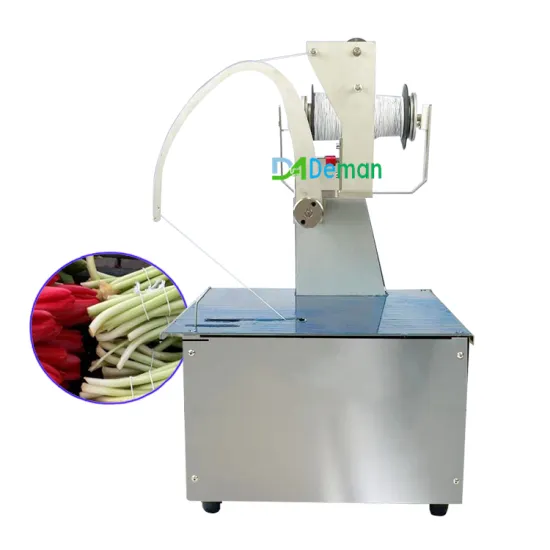 Elastic Rope Flower Bouquet Tying Machine for Vegetables and Roses