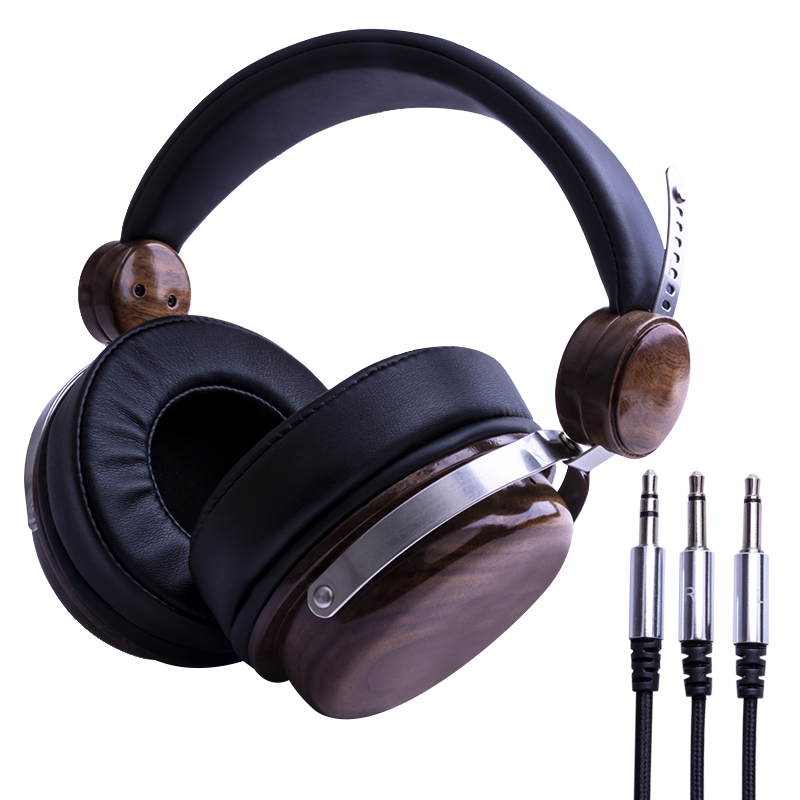 wood headphone