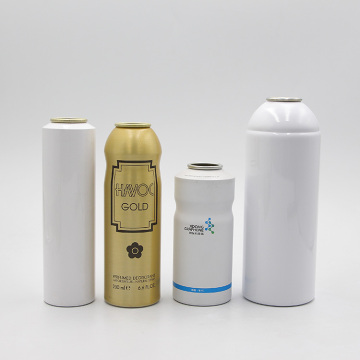 Latas de aerosol de aluminio de botella vacía