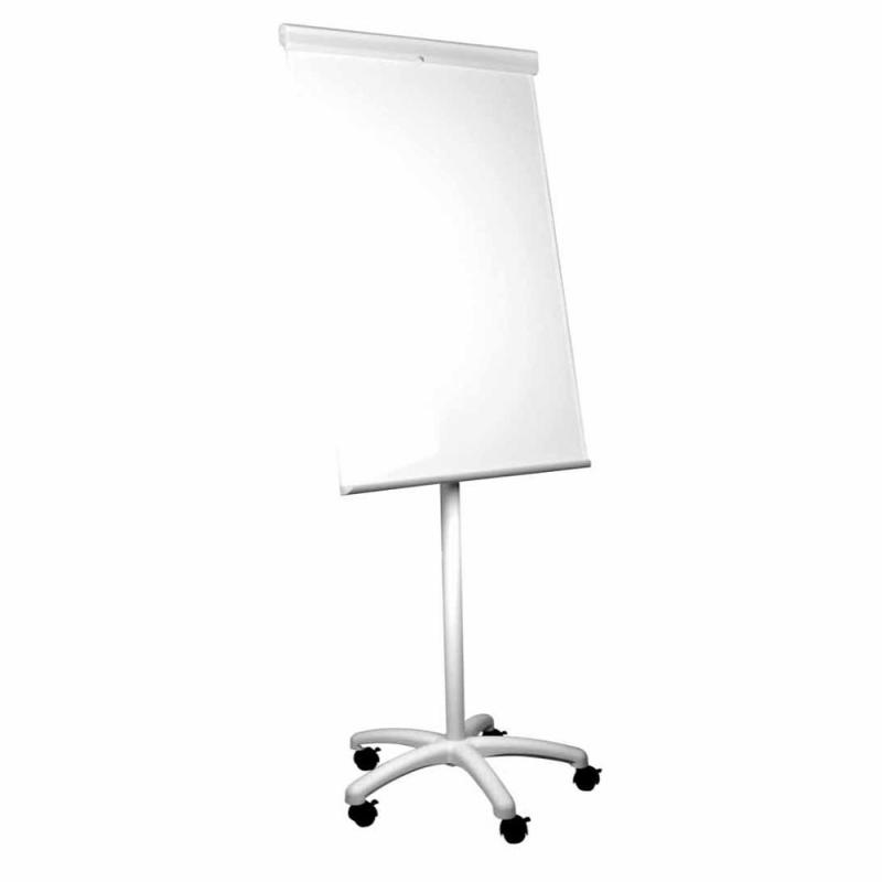 Mobile Magnetic Flipchart Round base PM-RM