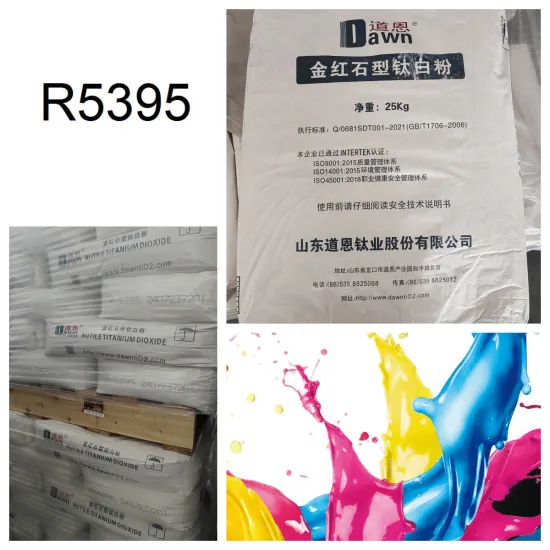 Titanium Dioxide Rutile R5395 Dawn Brand For Inks