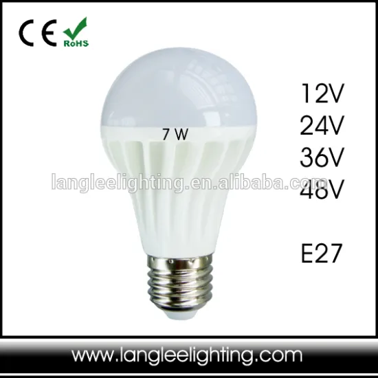 Wholesale 7W Lampada DC10-30V AC24-36V LED Lamp E27