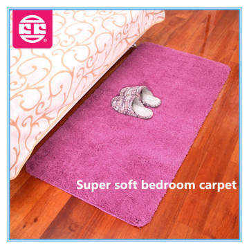 100% microfiber bedside mat for bedroom