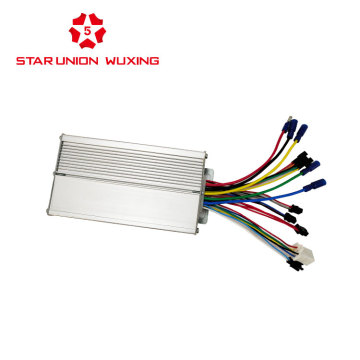 Wuxing Electric Mobility Scooter Controller-DC 36V-48V 500W 12 Mosfet Sine Wave Foc E-Bike Controller