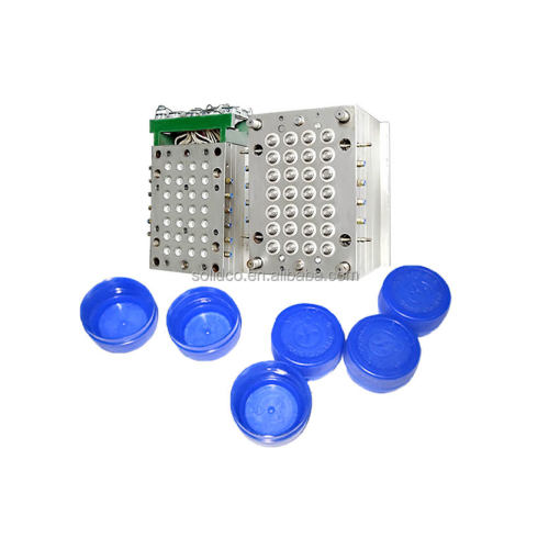 Plastic multi-cavity high quality water bottle cap mould