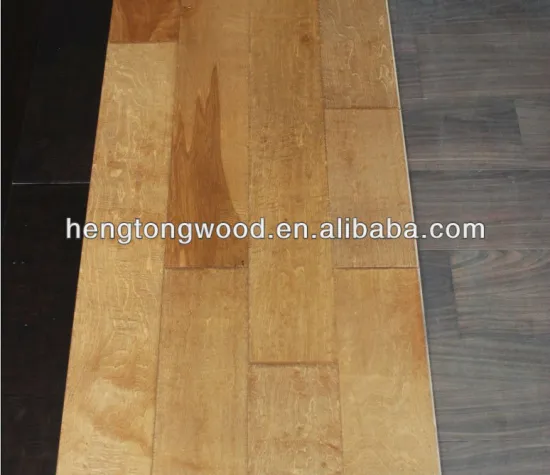 Rustic hand scratch surface Birch Hardwood flooring & wood flooring