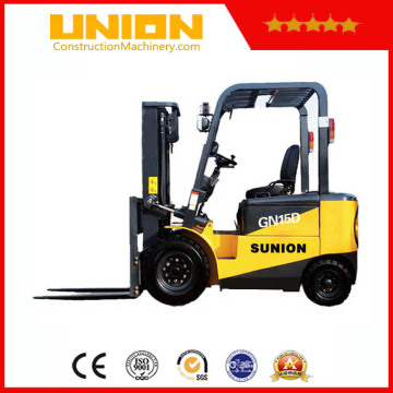 High Cost Performance Sunion Gn15D (1.5t) Electric Forklift