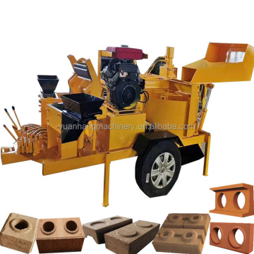Diesel Portable Fully Automatic Concrete Block Machine Manual Brick Cutter Block Splitter