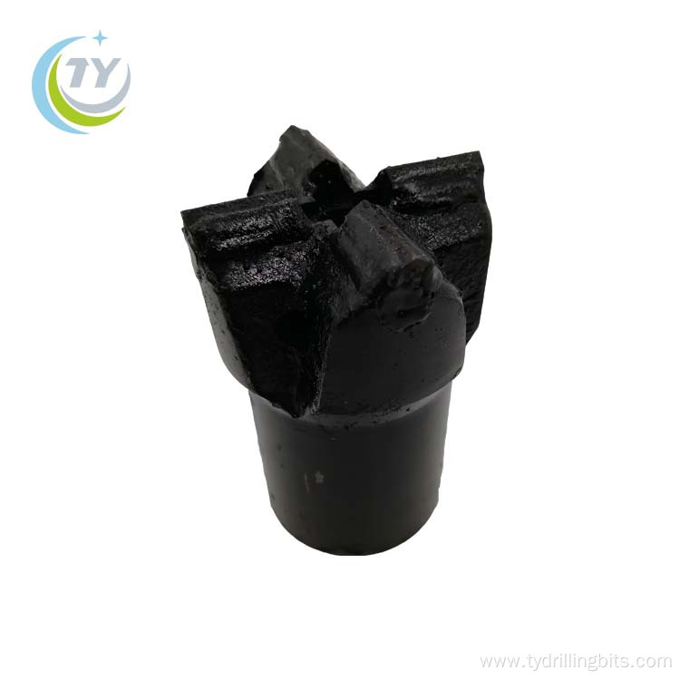 R32-60mm thread cross bit for blast furnance