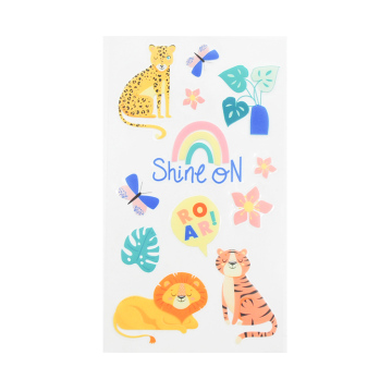 Jungle-themed PVC Stickers for Scrapbooking: Explore Eye-catching Designs