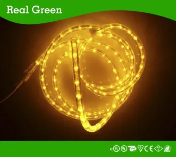 12V 2-Wire Amber LED rope light
