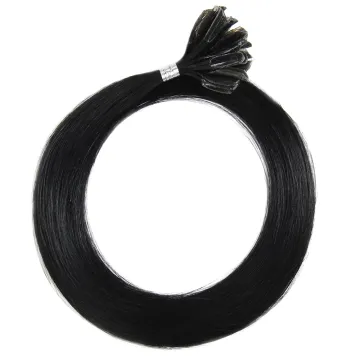 X-TRESS U tip cuticle aligned Hair Extensions Human Hair Straight Silky straight colored virgin human hair extension
