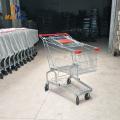 Trolley de compras de comestibles de metal alemán