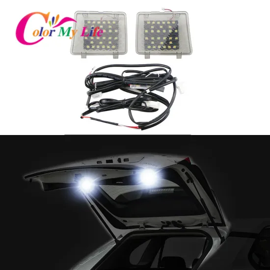 Color My Life LED Car Tail Light Trunk Light Tailgate Lamp Suitcase Lights for Toyota RAV4 RAV 4 5th 2019 2020 Accessories