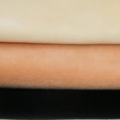 Flannelette Composite Use Silver Fox Wool Cloth