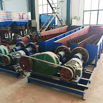 50TPH Double Screw Log Washer for Chrome Ore