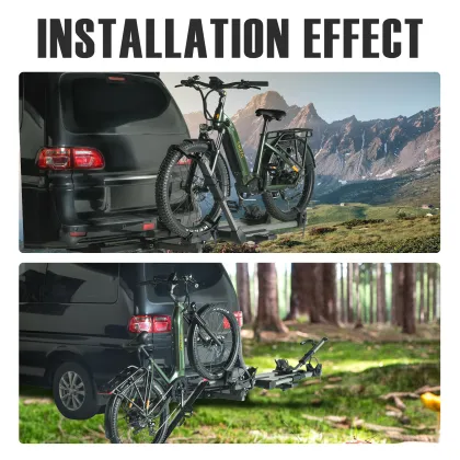 GreenPedal Outdoor Stainless Steel RV Hitch Bike Rack