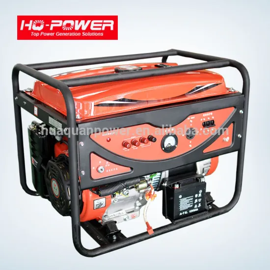 china 6kva 6.5hp gasoline generator 5kw price in india