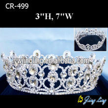 Full Round King Crowns Pageant Tiaras