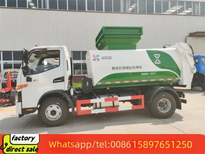 JAC 5cbm 5 Ton Domestic Waste Vehicle Kitchen Garbage Truck for Municipal